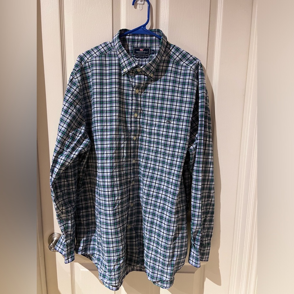 Vineyard Vines Slim fit performance shirt xxl